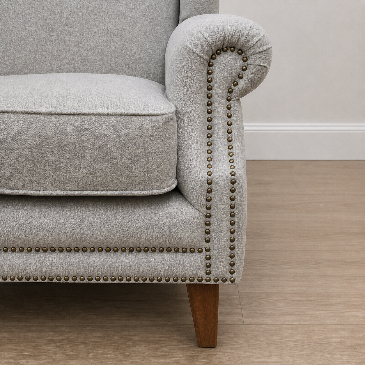 Sillón Sofá Bergere de 1 Cuerpo Tapizada en Easy Clean A Medida Personalizada - Imagen 3