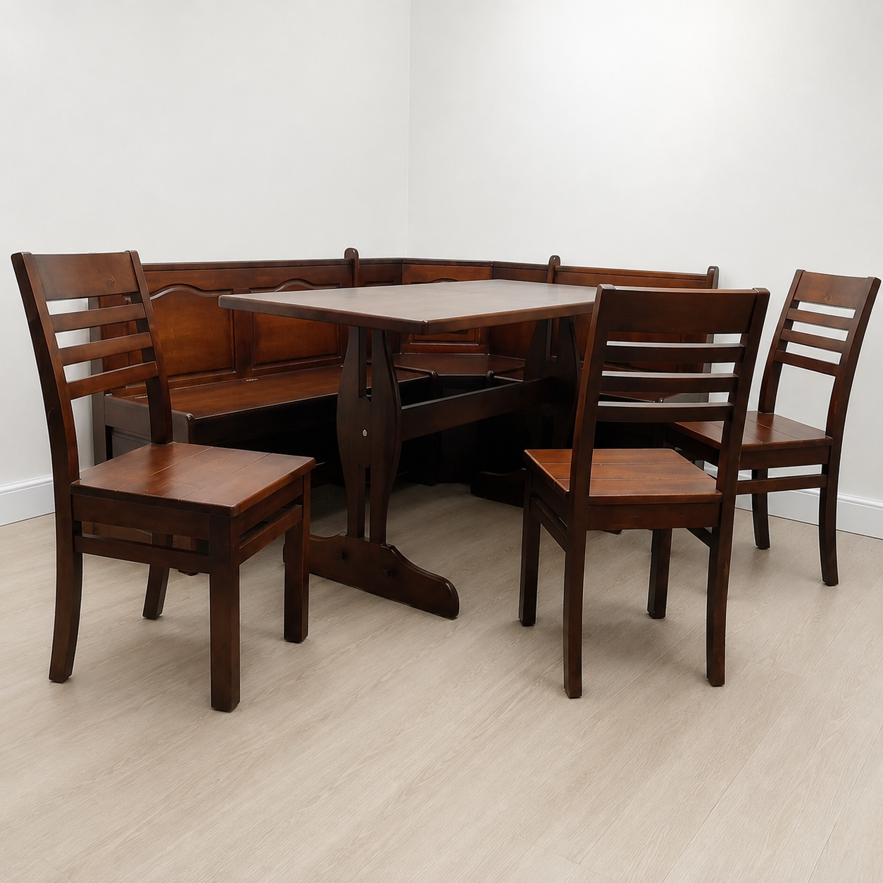 Juego de Comedor Esquinero con 3 sillas A Medida Personalizado - Imagen 3