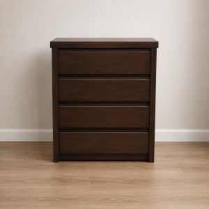 Mesa de luz Recta con 4 cajones en Madera A Medida