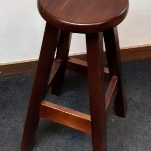 Taburete Alto Pata Recta en Madera A Medida Personalizado