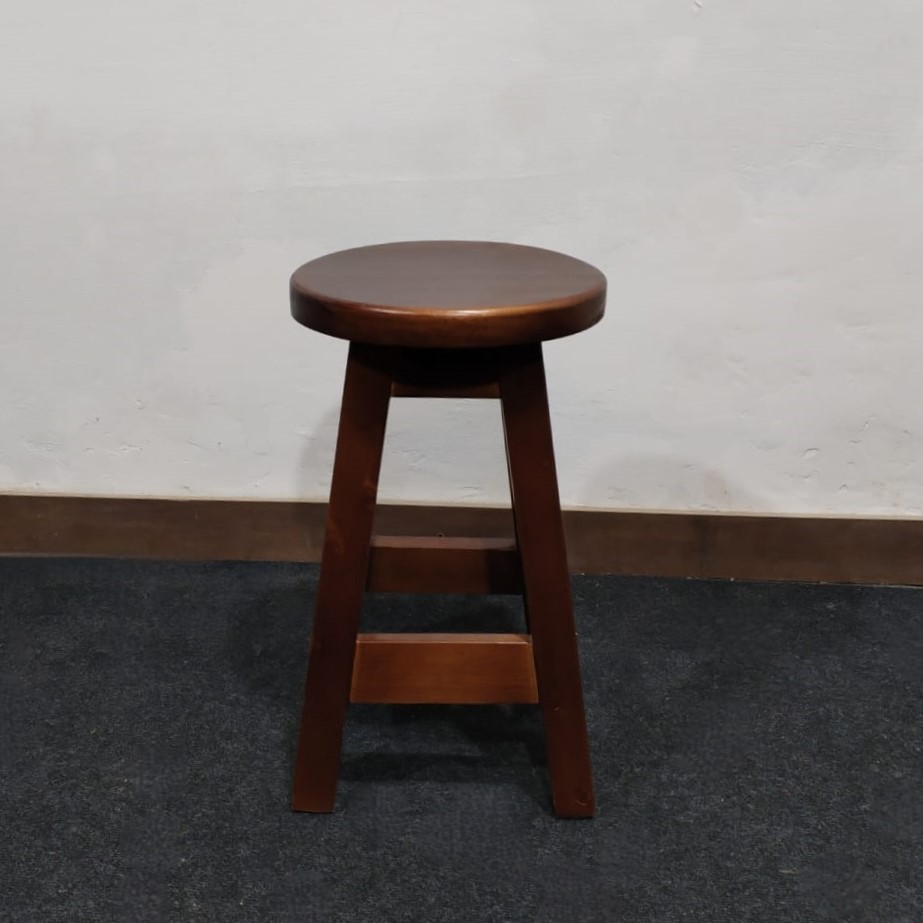 Taburete Recto Bajo en Madera A Medida Personalizado - Imagen 2