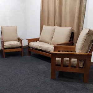 Juego de Living Sillones en Madera 2+1+1 A Medida Personalizado