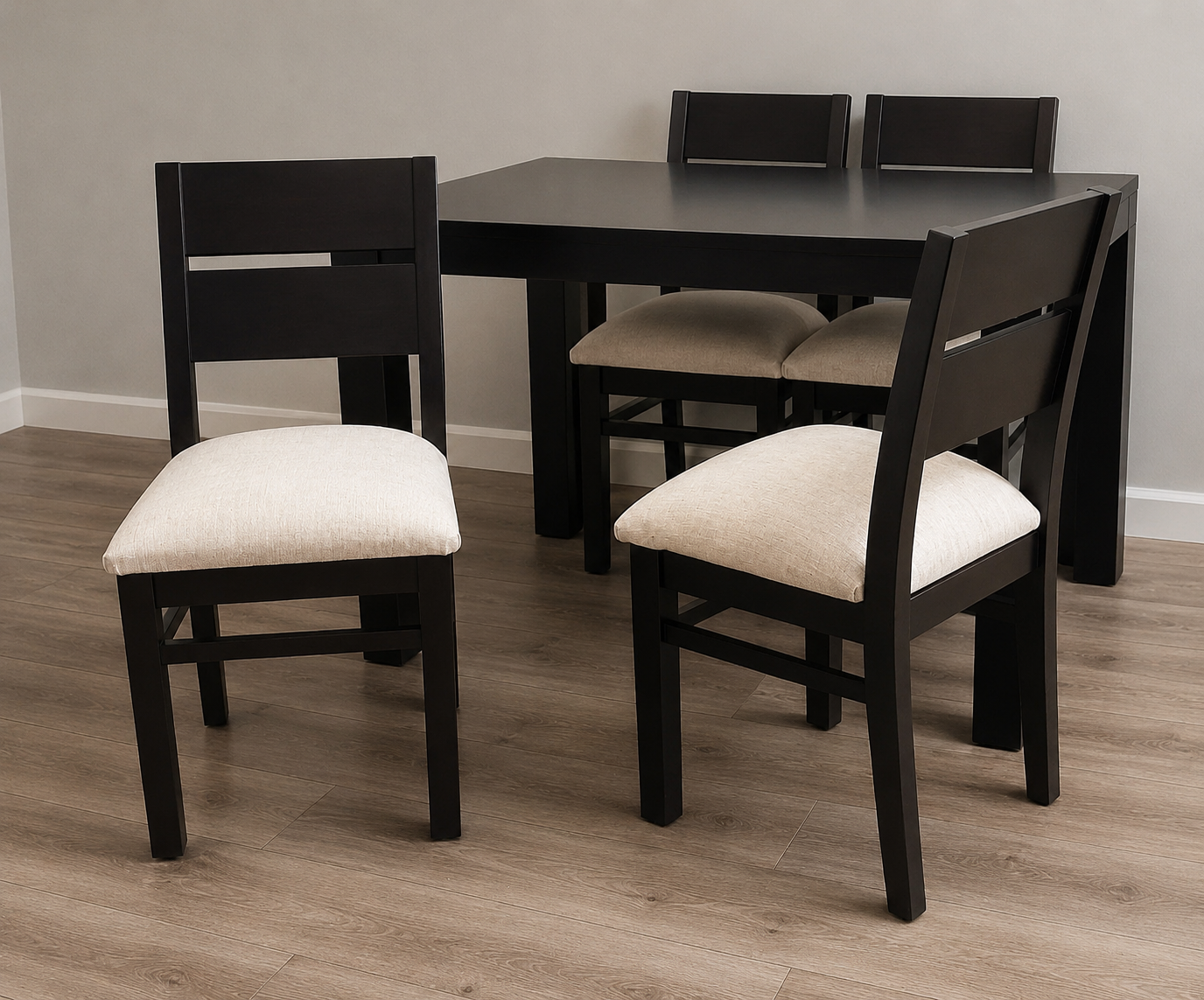 Mesa 1.20 desarmable con 4 sillas A Medida Outlet!!