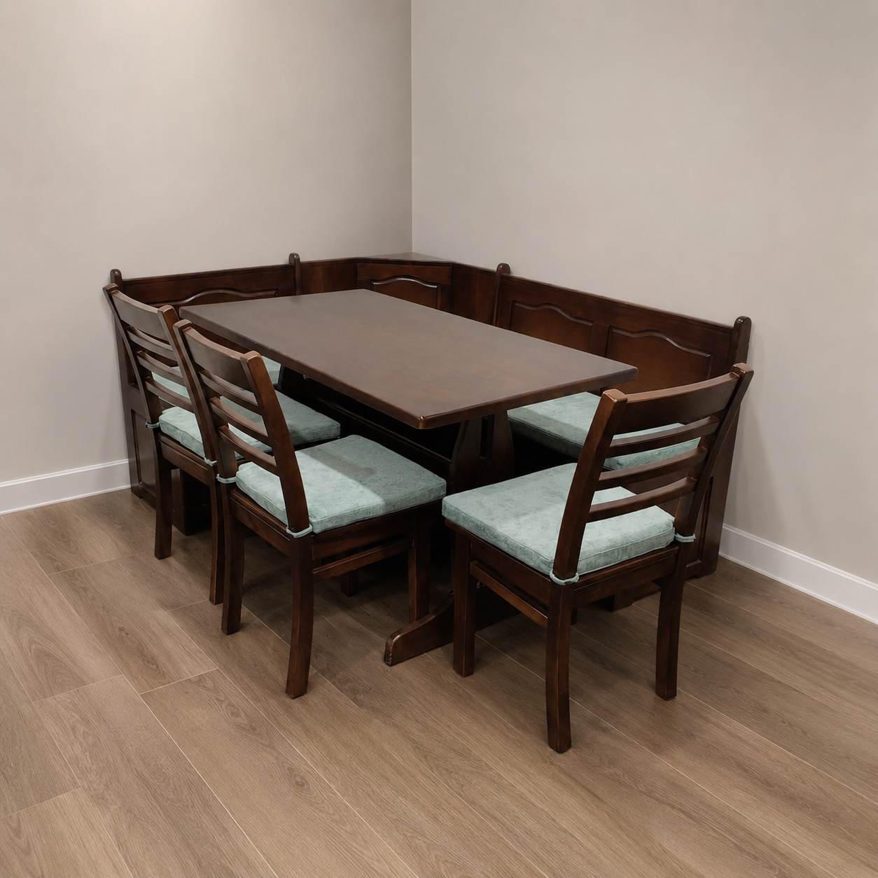 Comedor Esquinero con Almohadones a Medida Personalizado
