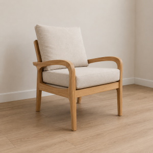 Butaca Sillón de 1 Cuerpo Tela de Fácil Limpieza Modelo Momo a Medida Personalizada