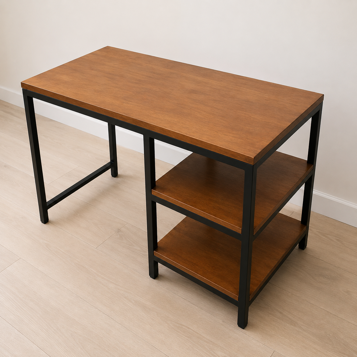 Escritorio en Hierro y Madera Personalizado a Medida - Imagen 2