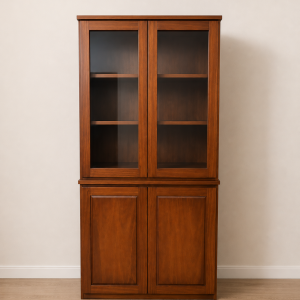 Biblioteca Cristalero en Madera de Pino Elliotis Clear a Medida Personalizado