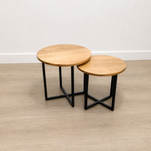 Mesas Nido en Hierro y Madera a Medida Personalizadas