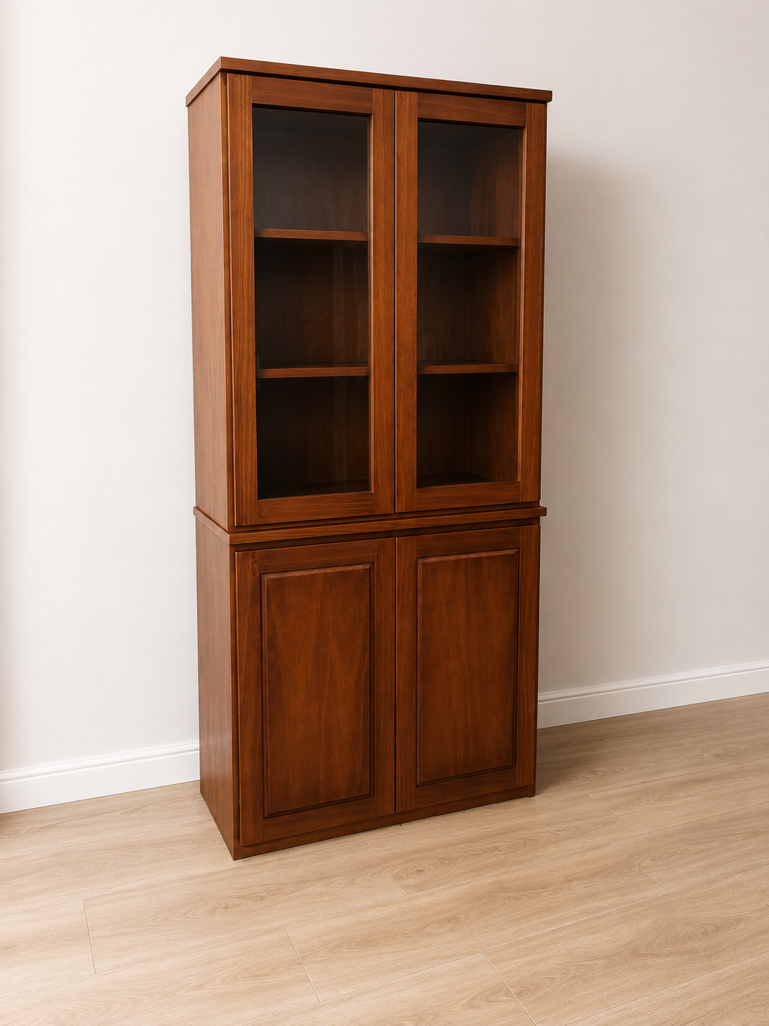 Biblioteca Cristalero en Madera de Pino Elliotis Clear a Medida Personalizado - Imagen 7